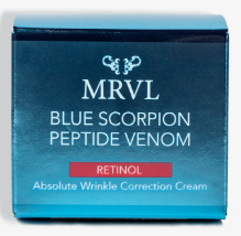blue scorpion venom skincare