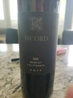 rrr ricord merlot