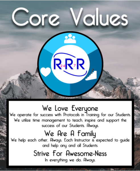 contact us  Core Values